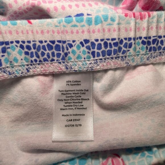 Talbots Seashell Print Stretch Skirt Women’s Medium – Cotton Blend Summer Coast - Picture 5 of 5